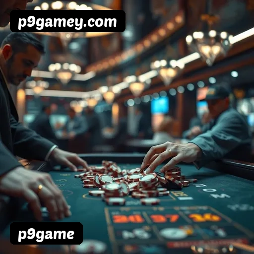 Comparação APP mobile vs versão web da p9game